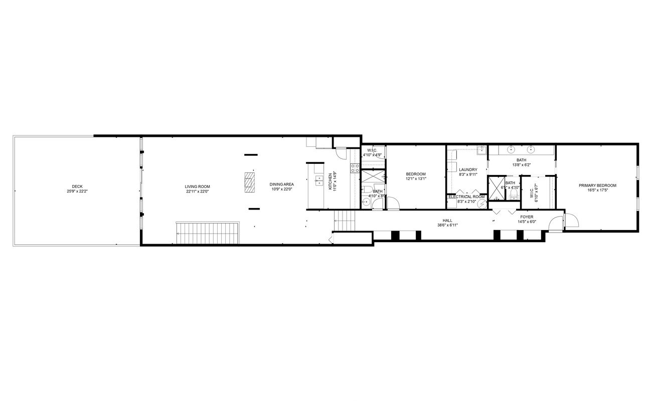 Surf Loft's Floor Plan