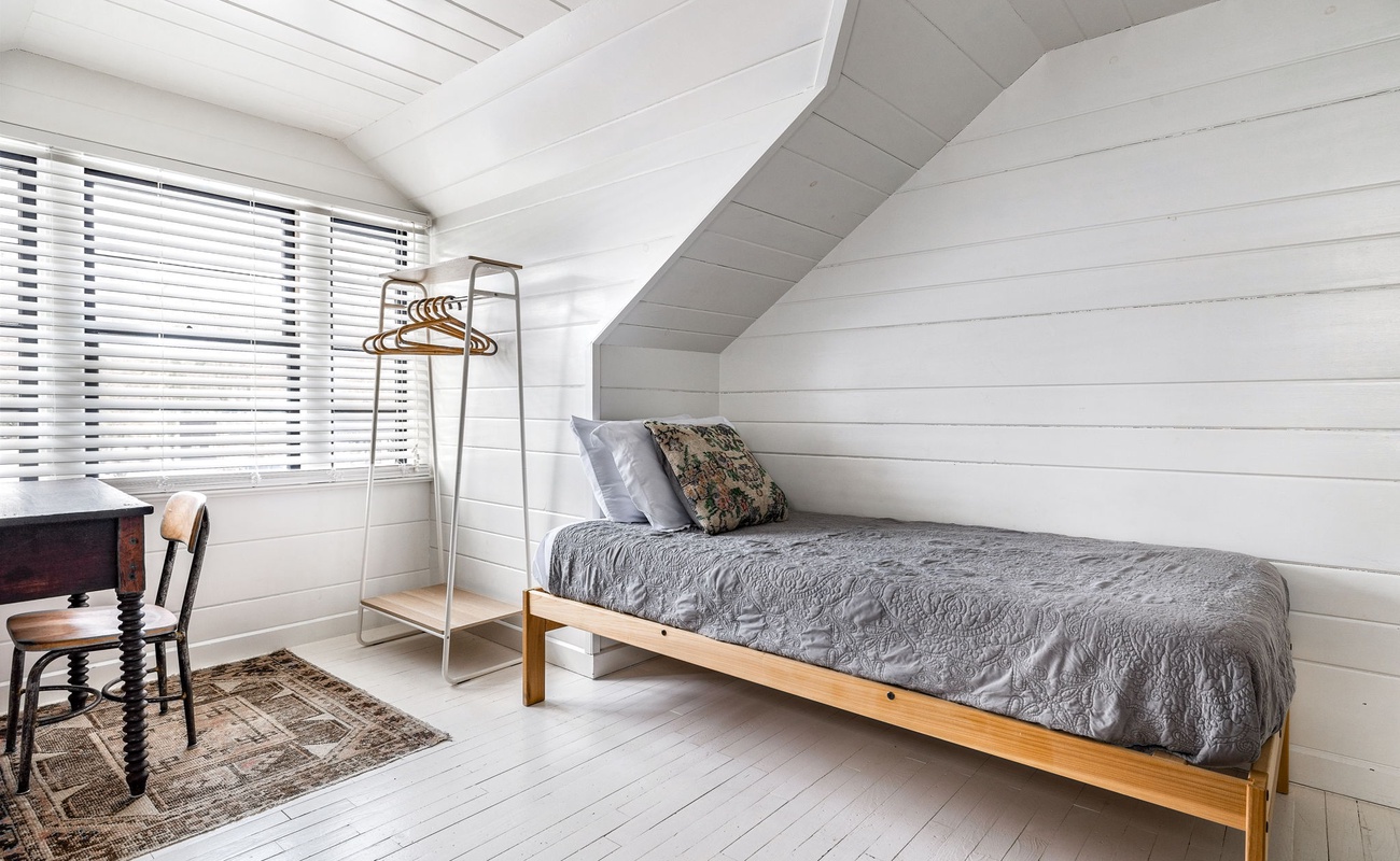 Sleep here, dream anywhere. This tucked-away treasure is ready to inspire.