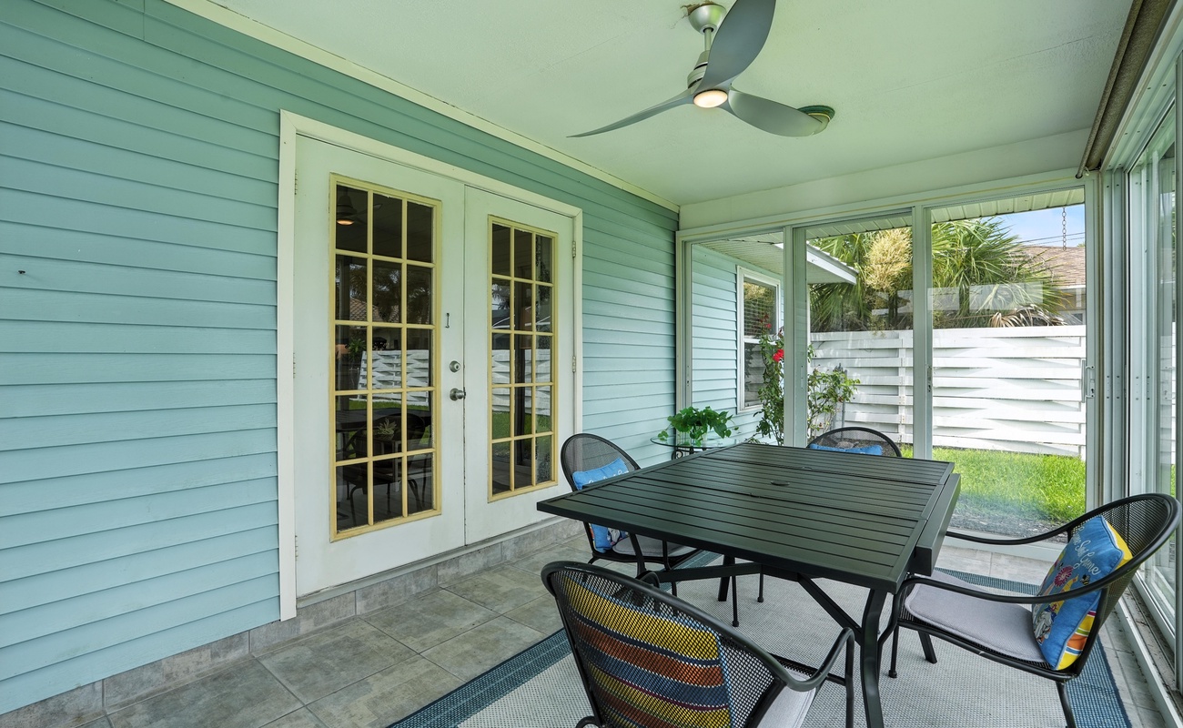 Sunlight, sea breeze, and a seat just for you.