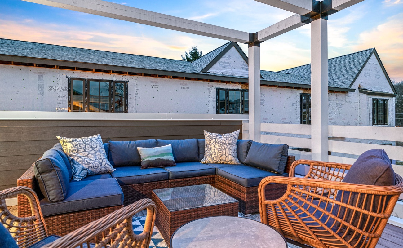 Outdoor hangouts just got an upgrade. Cheers to sunset lounging!