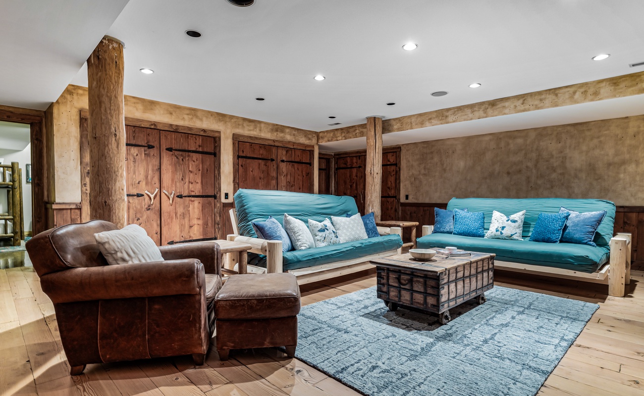 Popcorn, pillows, and plenty of space to lounge.