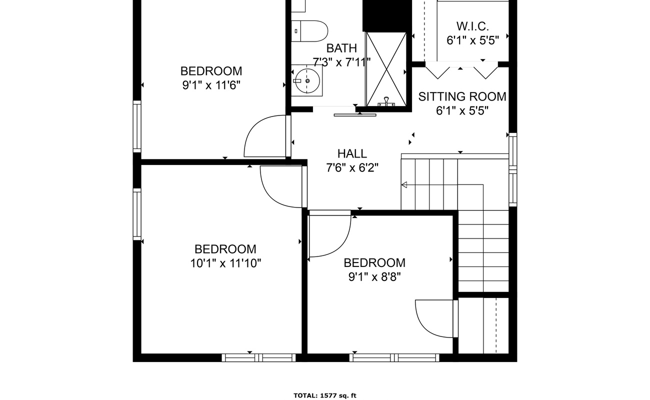 Whispering Arbor's Second Floor Layout