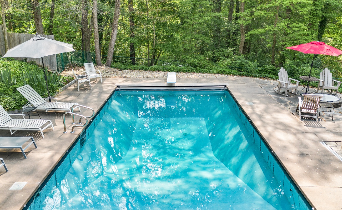 Crystal clear. Tree-lined. Totally yours.