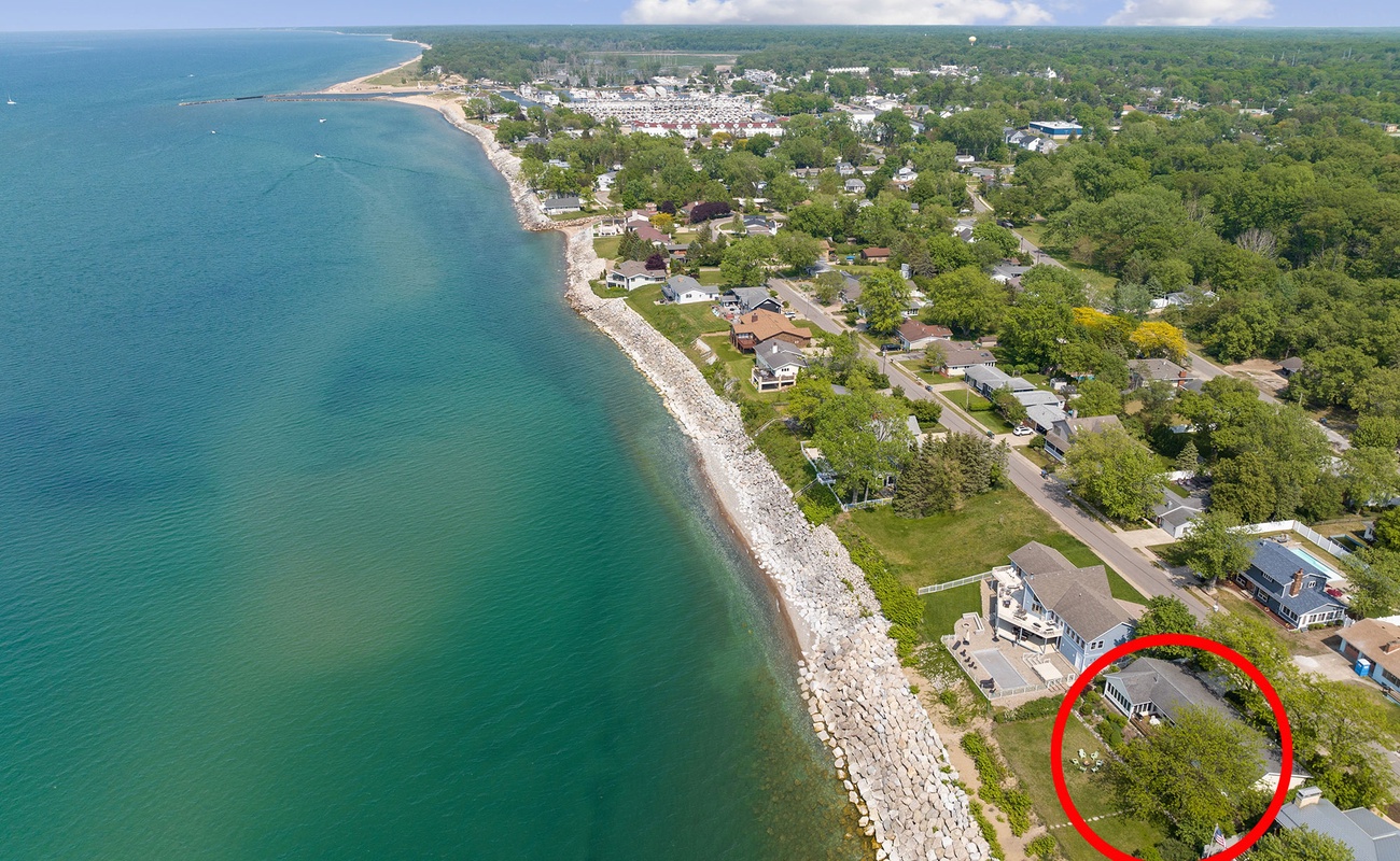 We are minutes away from downtown New Buffalo.