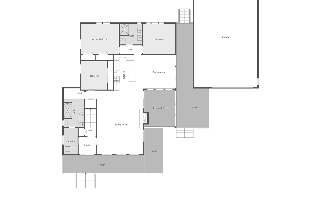 Forest House 1st floor layout