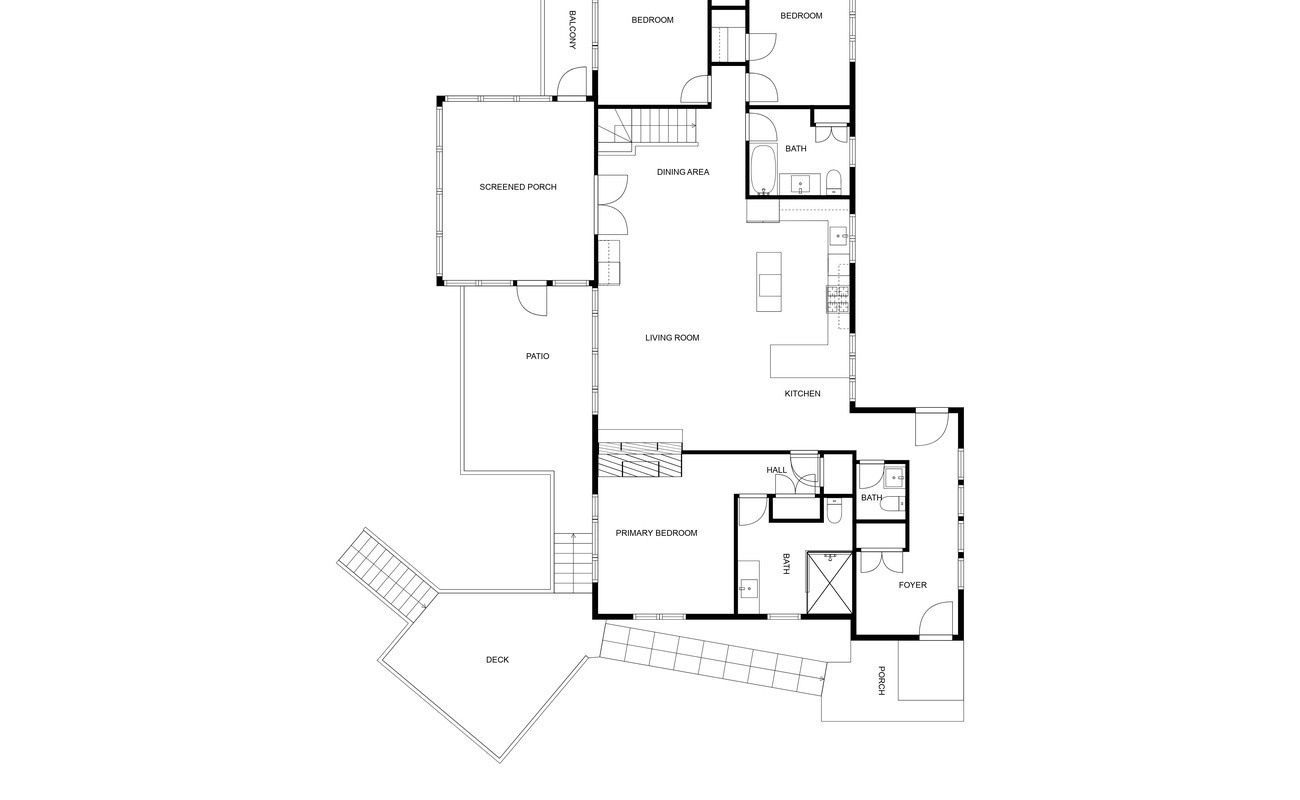 1st Floor layout of Gasthaus Fox
