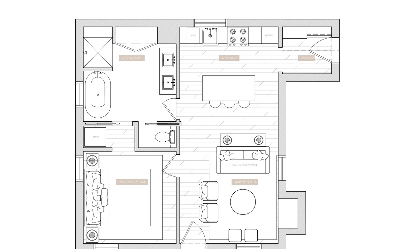 Townie 1 The Ivy Floor Plan