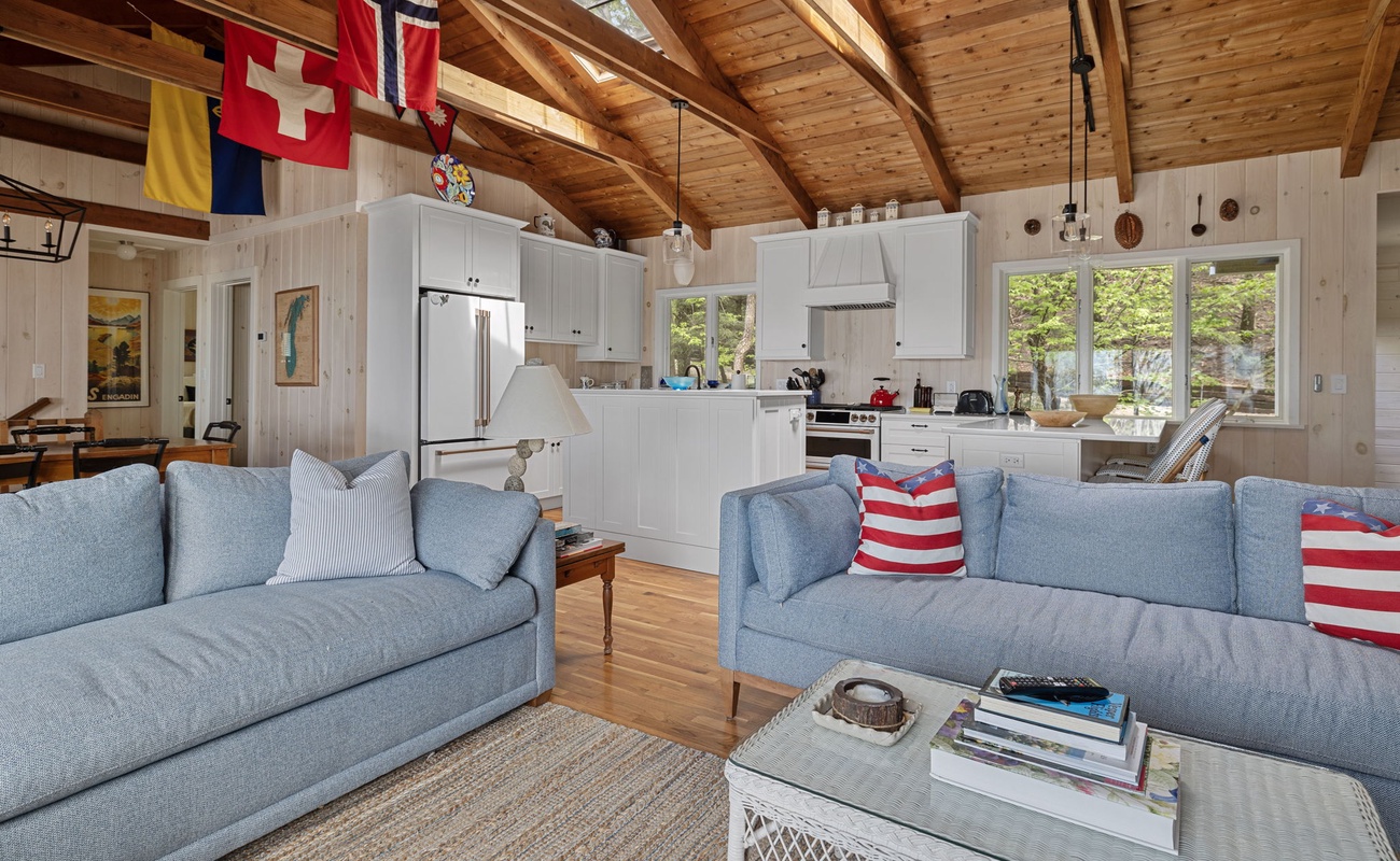 Yep, lots of options for where to stand or sit with a favorite drink in hand.