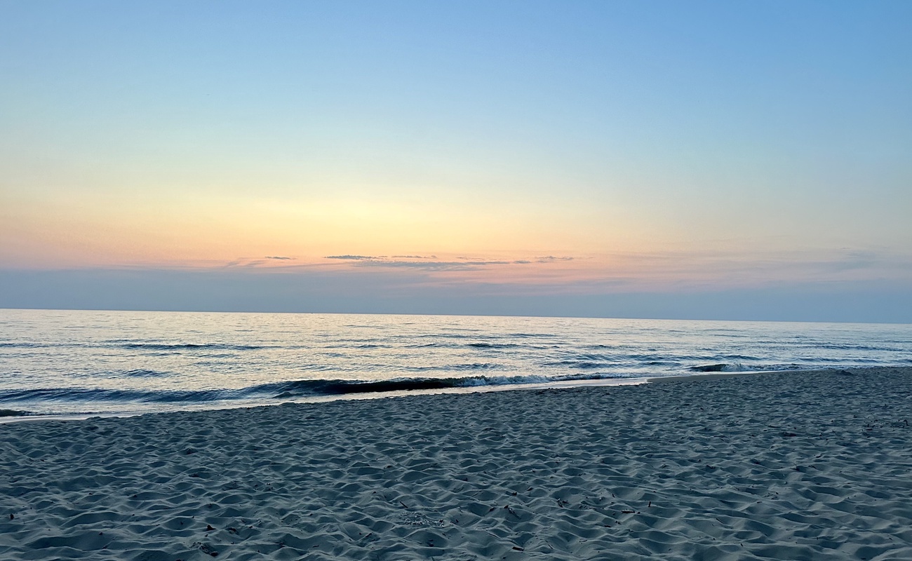 Golden hour magic on the shores of Douglas Beach.