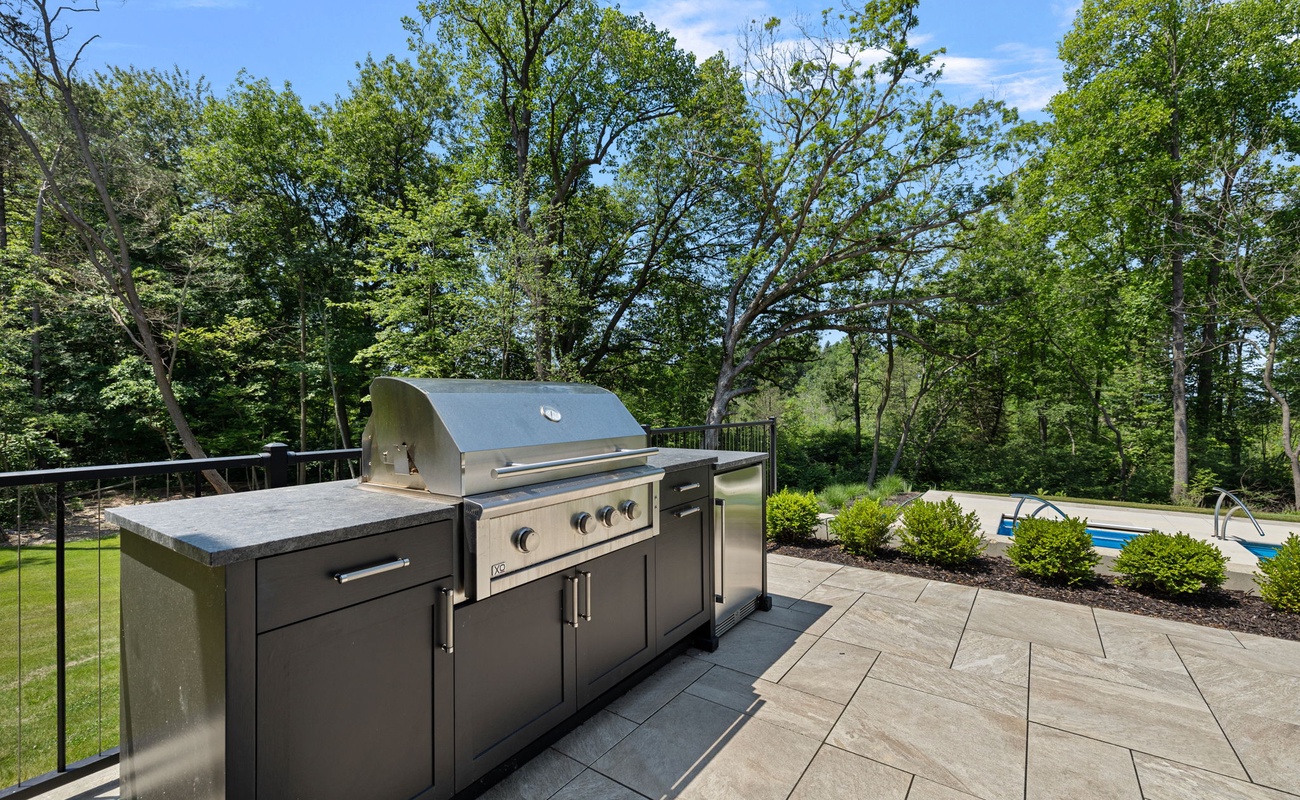 Grilling with a view.