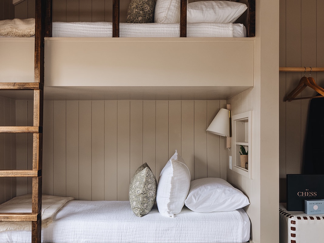 We're not surprised both kids AND adults love the coziness of these bunk beds.