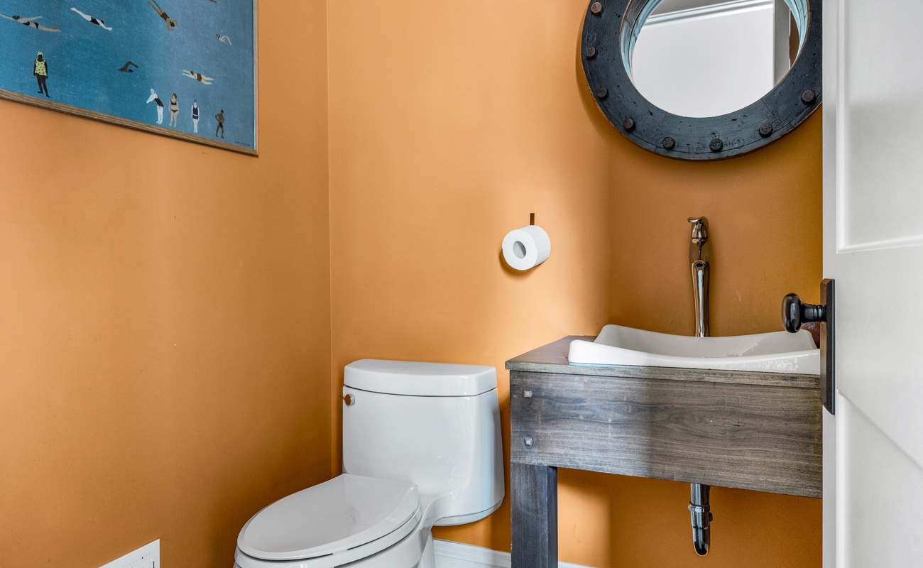 A designer touch in every corner - even here.