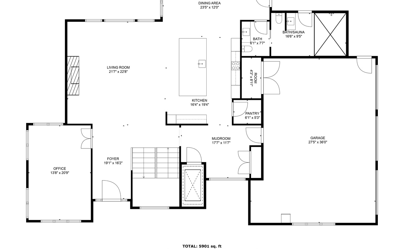 Dunegrass Path's 2nd Floor Layout