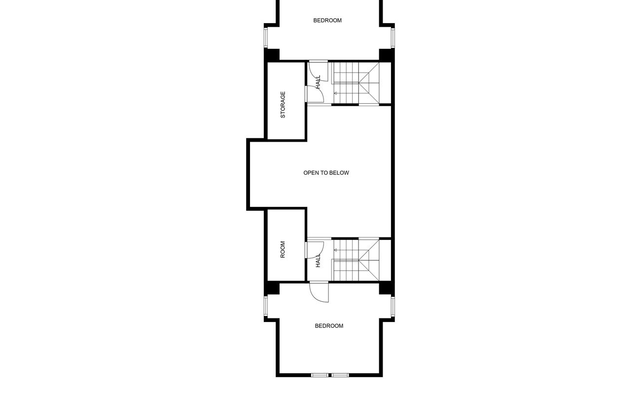 Casa Azur's 2nd Floor Layout
