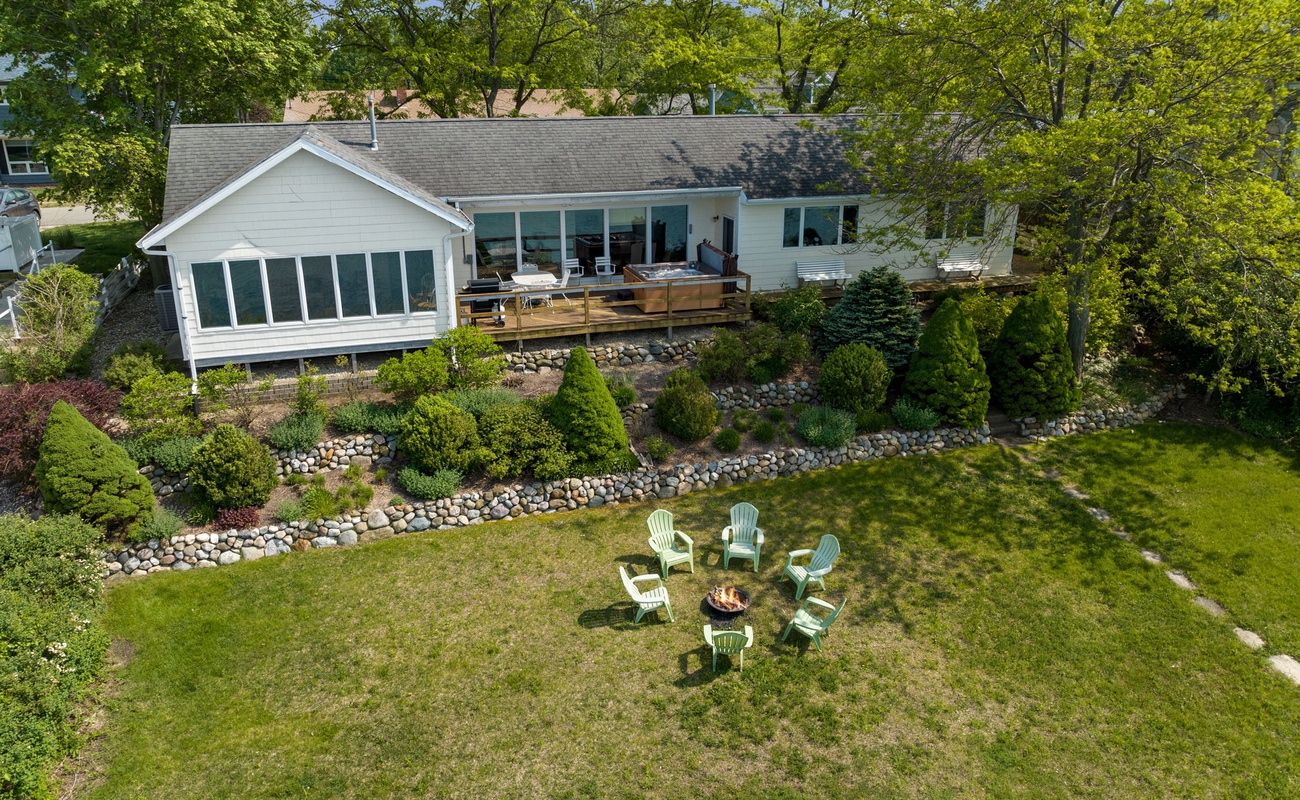 Stargaze from our fire-ring area after a delightful day of exploring.