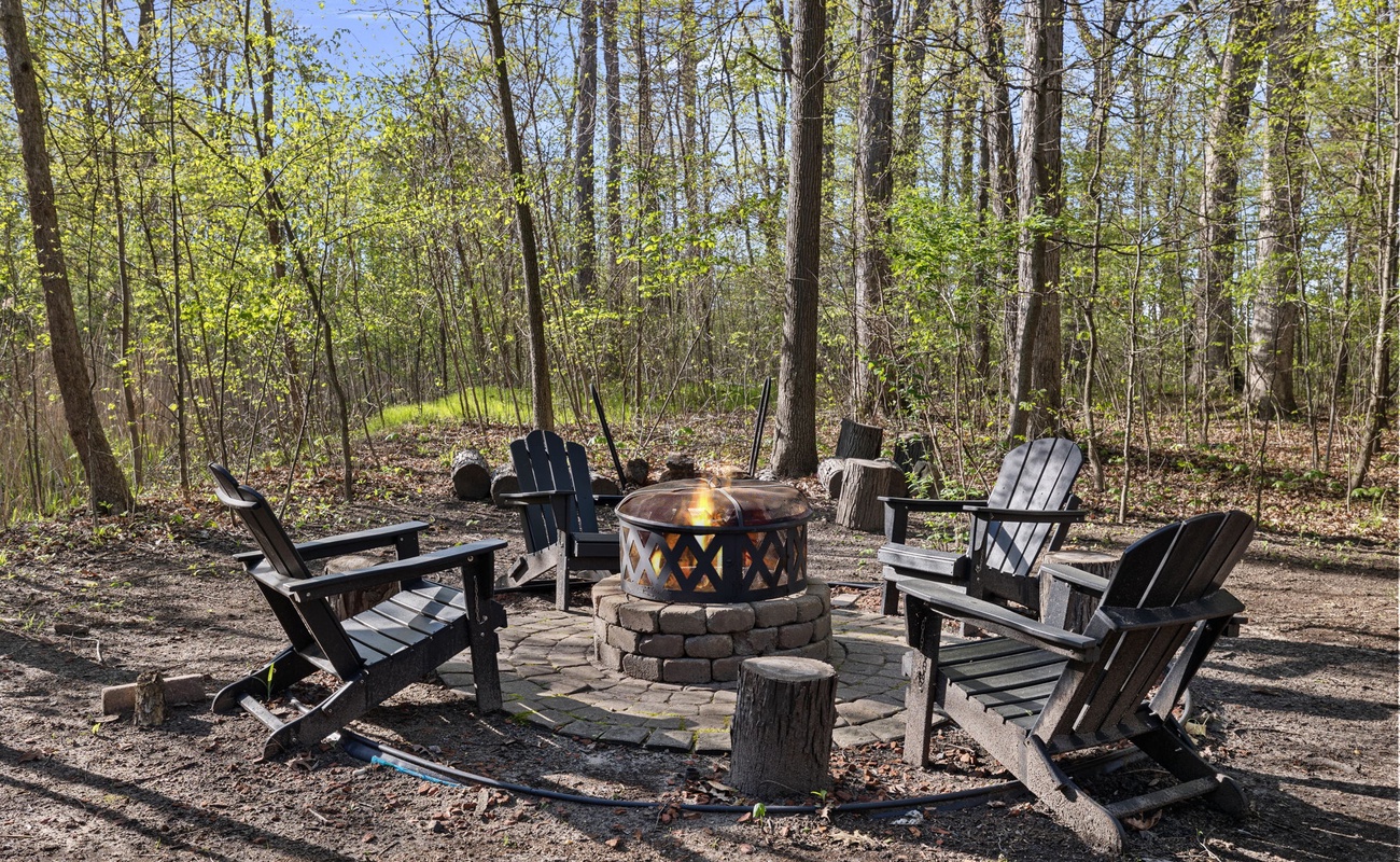 These Adirondack chairs look mighty nice right about now. Vacation station.