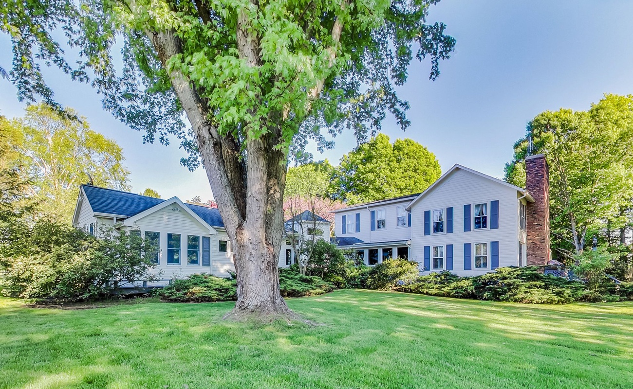 Take in open-air views and unwind on The Farmhouse’s expansive lawn.