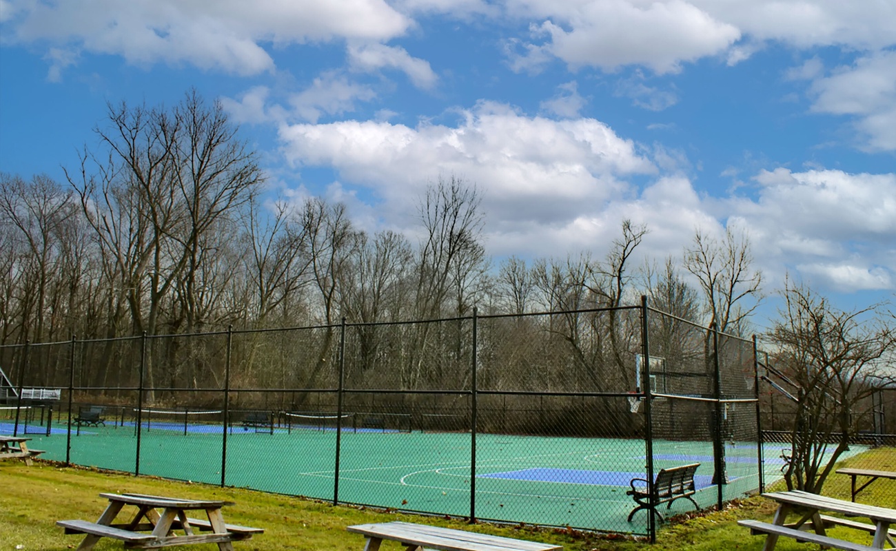Stay active with pickleball, tennis and basketball on the Resort's courts.