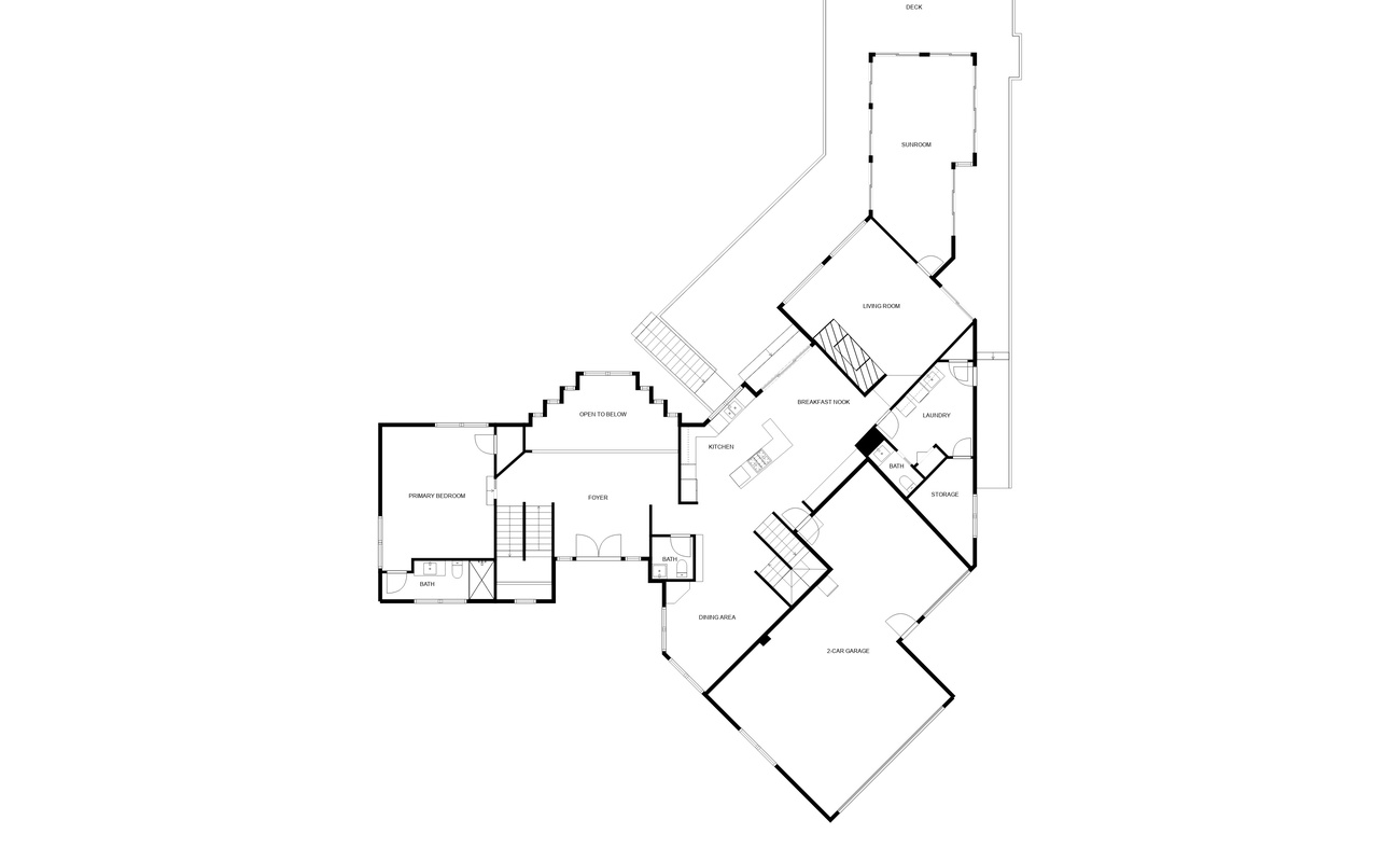 Sunset Manor's 2nd Floor Layout