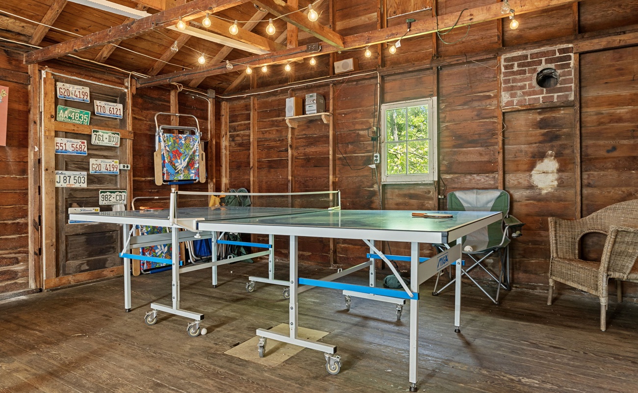 Anyone up for a little game or two of ping-pong? C'mon, now. Your serve.