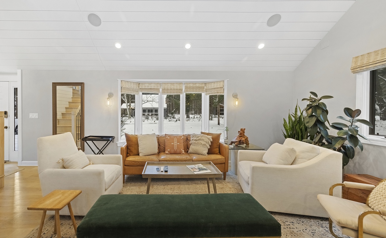 Loma House has two living spaces - great for separation when needed.