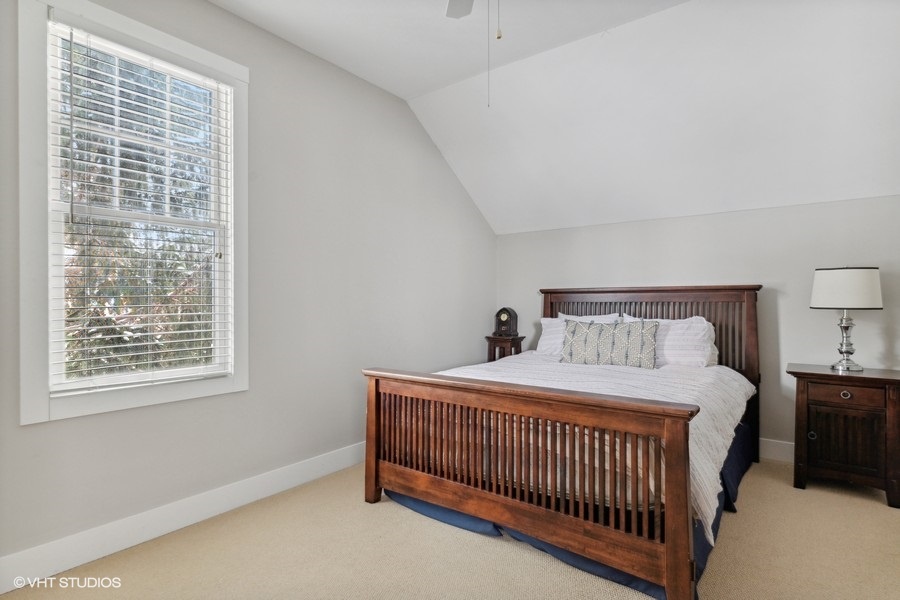 Bedroom 3 is on the upper level & has queen-size bed.