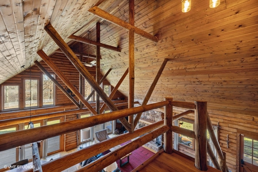 Enjoy every detail, from stunning wooden beams to rustic accents throughout this home.