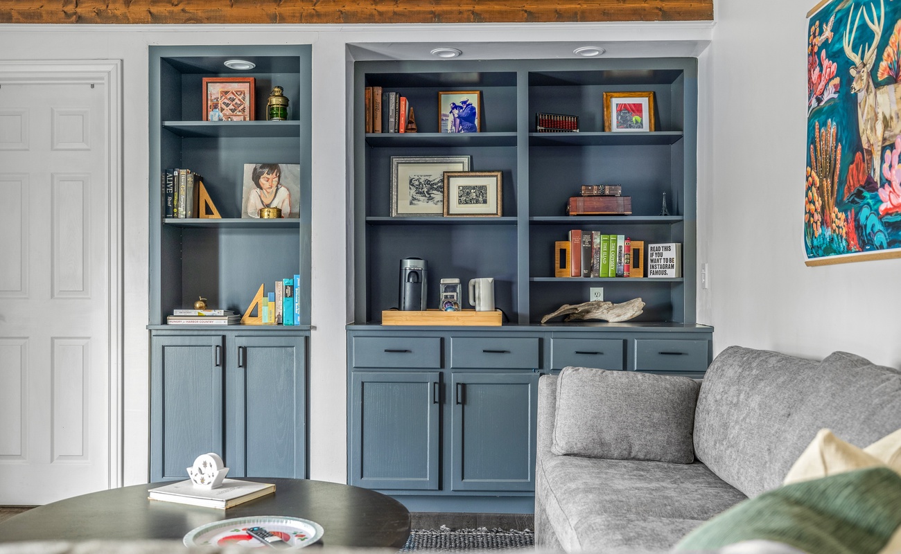 The perfect spot for unwinding or getting lost in a good read.