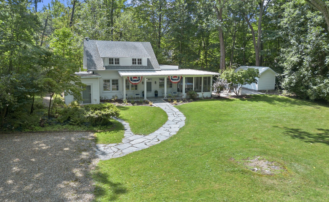 A charming retreat where the path always leads to peace.