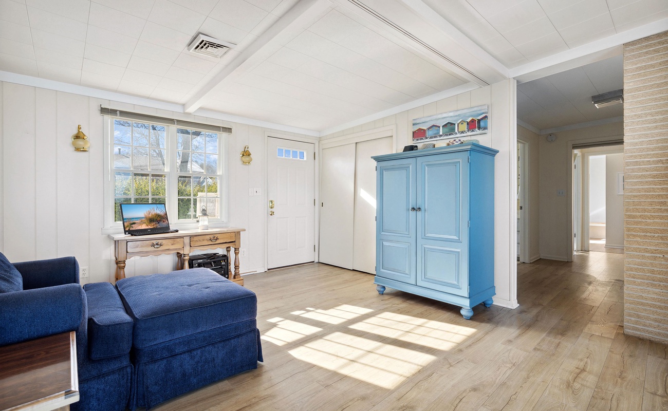 Our home is styled with chic yet comfy furnishings.