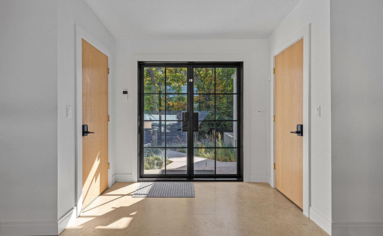 Warm light is the best welcome mat! Ready to brighten your day from the moment you walk in.