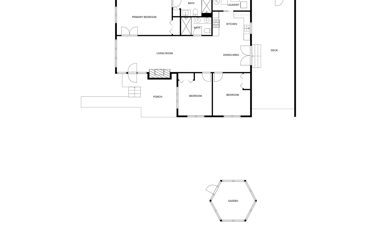 Nan's Escape Floor Plan.