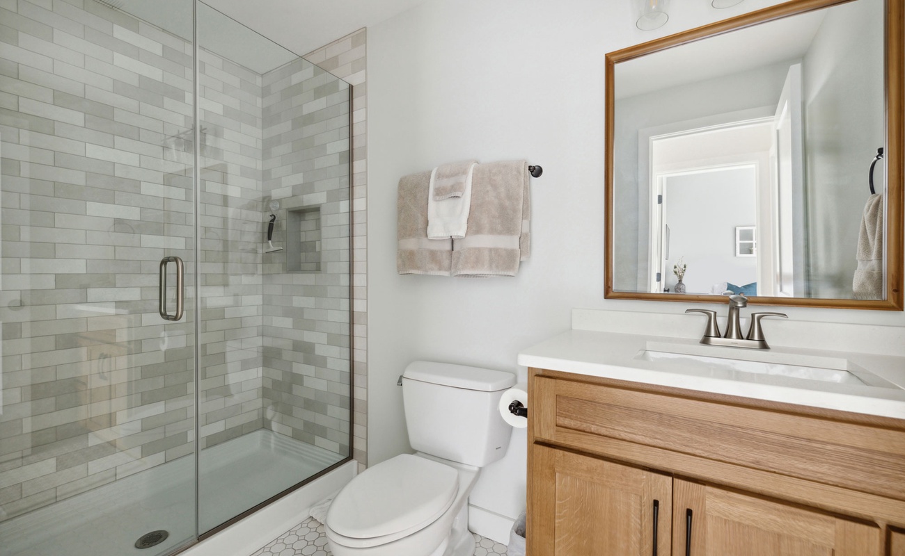 The perfect spot to refresh and recharge after a long day of vacation fun.