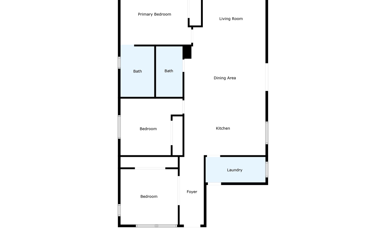 Pool Paradise Floor Plan.