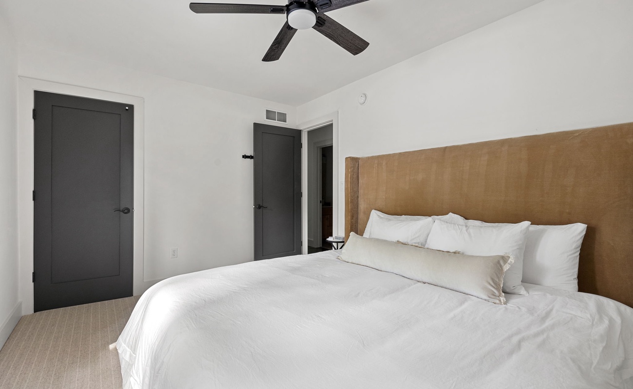 Bedroom 3 is on the main level & has a king-size beds.