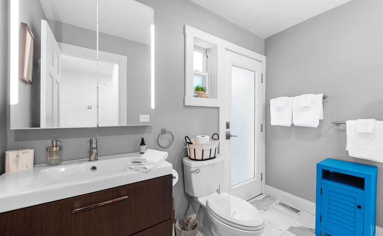 A minimalist moment of calm in your private retreat.