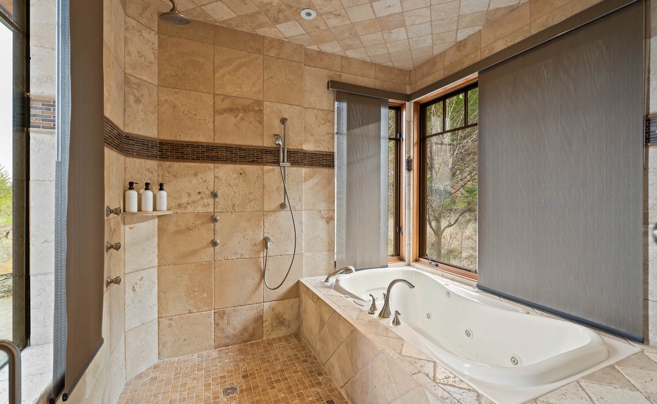 Wash away the stress with luxury at every corner.