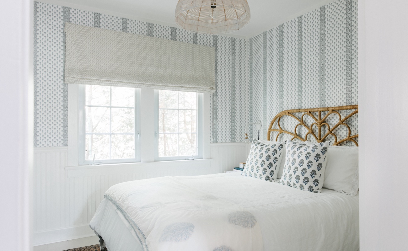 Bedroom 2 has a queen-size bed.