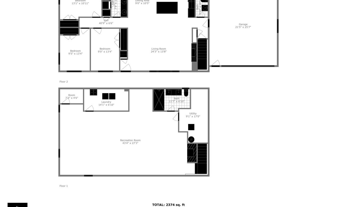Rocky Gap Getaway Floor Plan