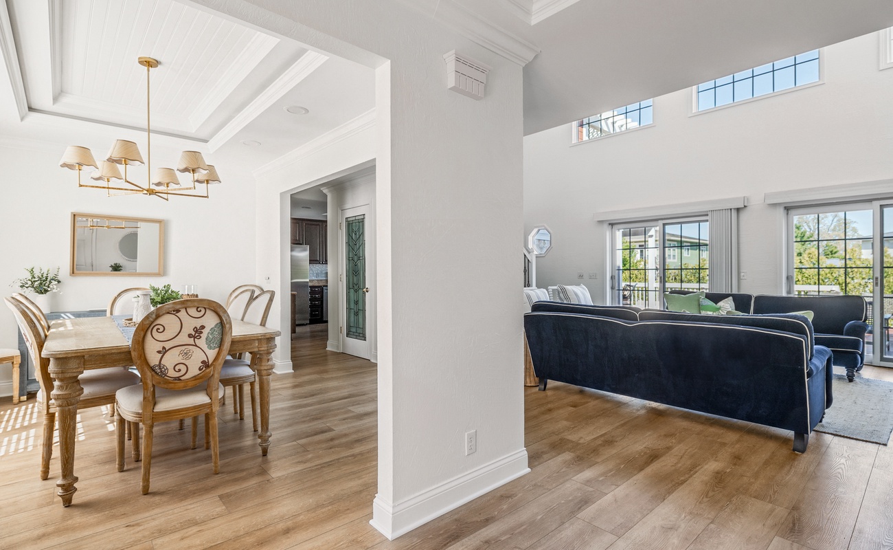 Whether it’s pancakes in the morning or games at night, this heart-of-the-home space brings everyone together.