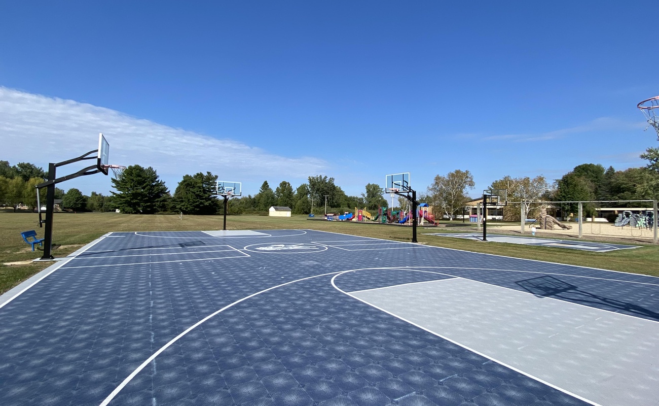 There are activities for all ages at the sports fields.