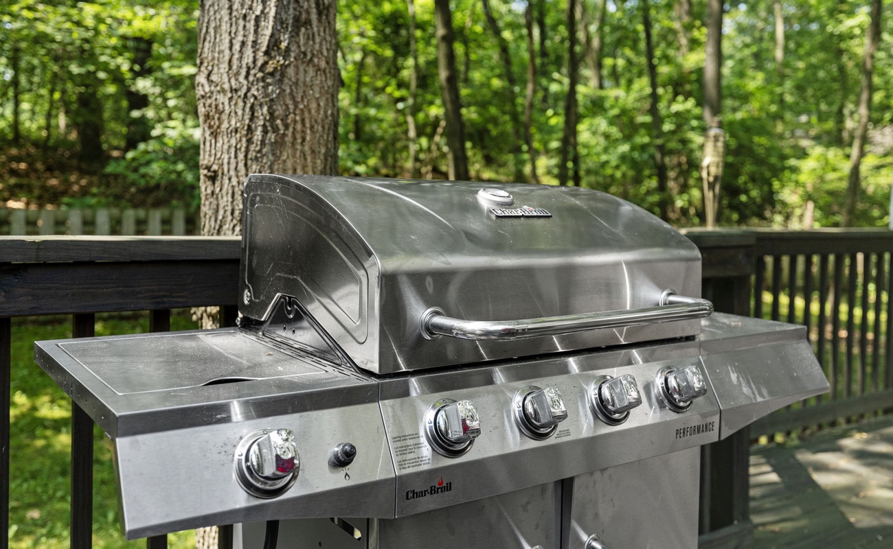 Grillin' and chillin' in the great outdoors! What's on the menu tonight?