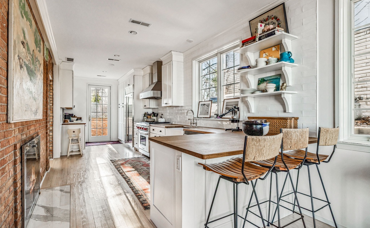 Who needs a café when your breakfast bar looks this good? Pull up a stool and enjoy.