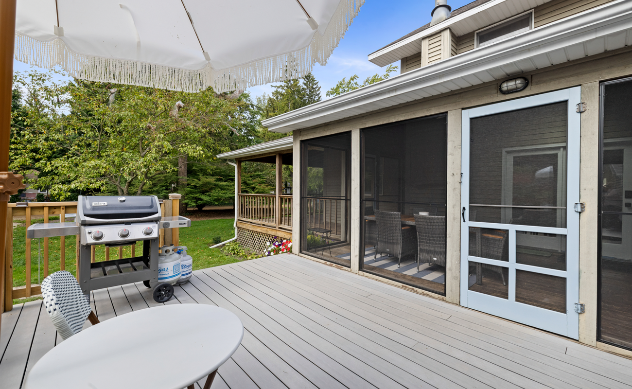 Fire up the grill and toast to vacation living.