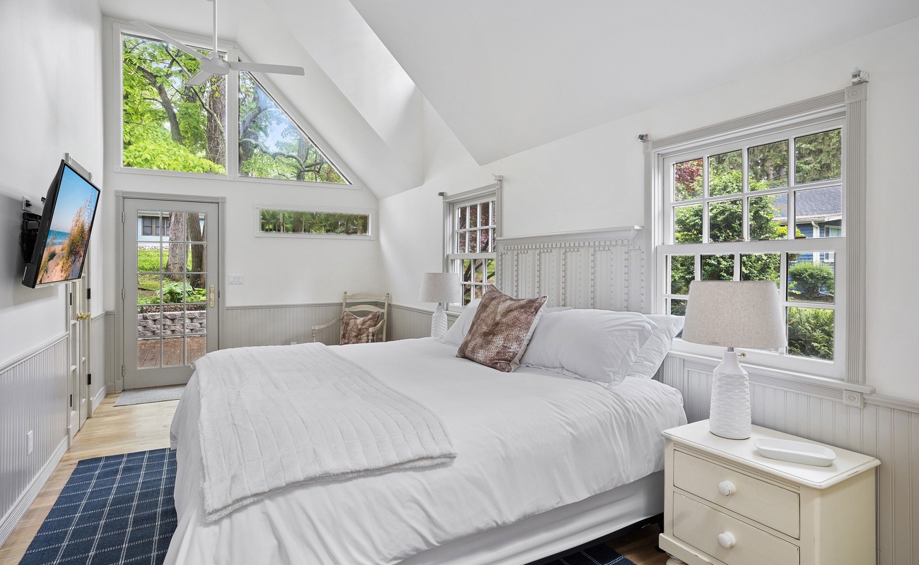 All four bedrooms are refined yet incredibly comfortable .