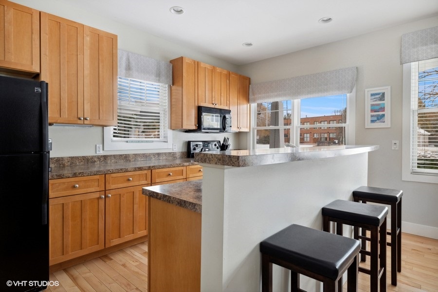 Enjoy good company and conversation in our open kitchen.