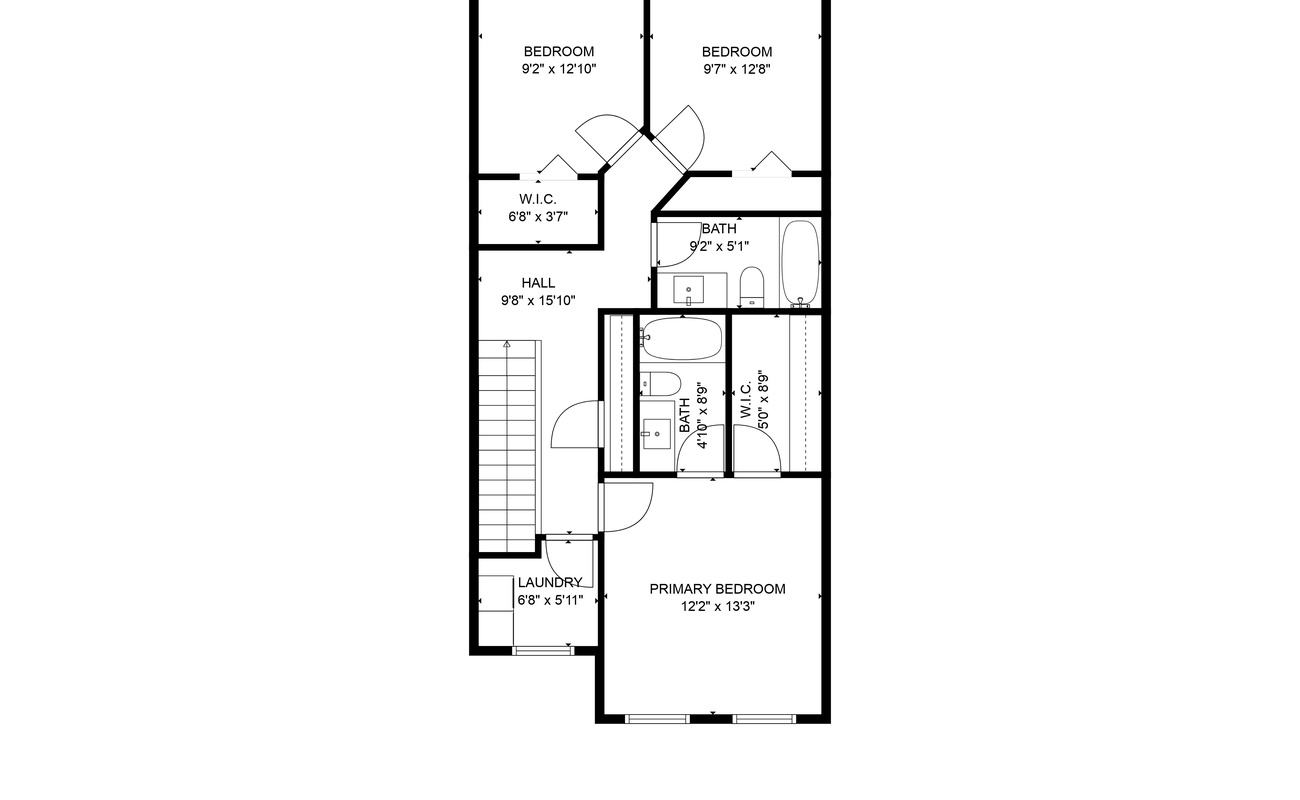 Sandy Shores Second Floor Lay out.