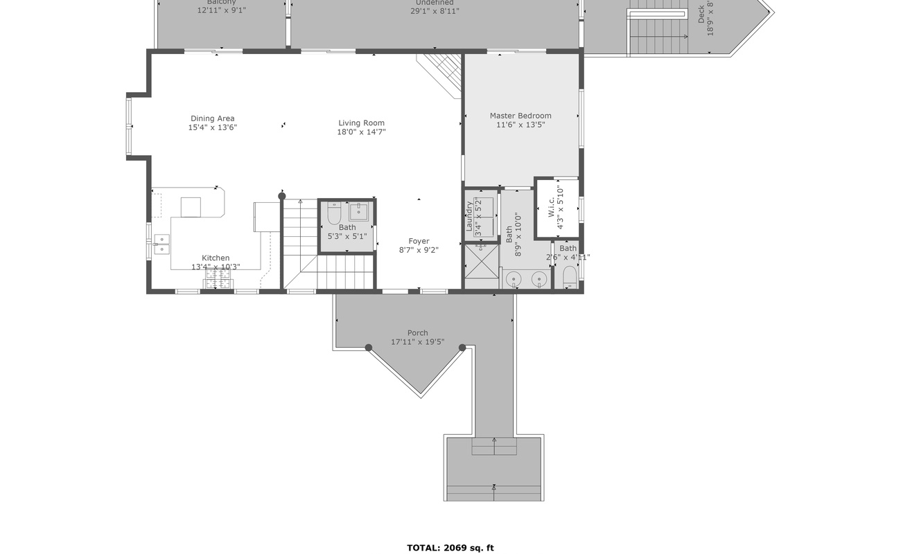 Lodged in The Trees 1st Floor Layout