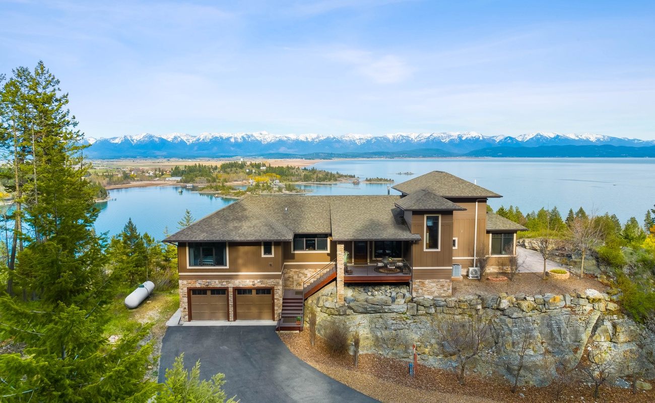 Flathead Lake Cliff Retreat