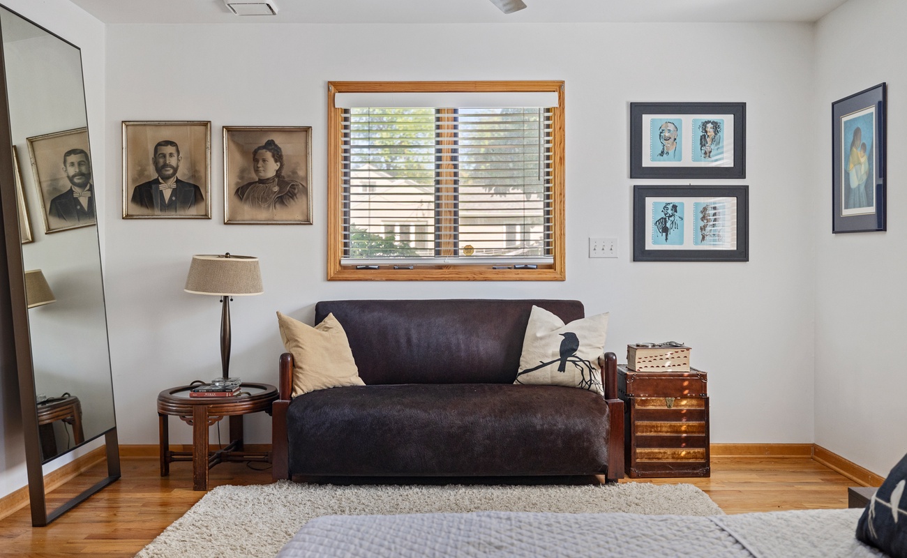 Another cozy spot to curl up with a good book.